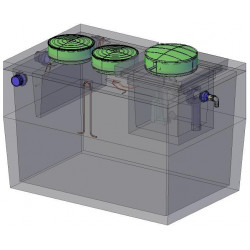 1000 Reg Lift Station (New Style) | American Concrete Industries
