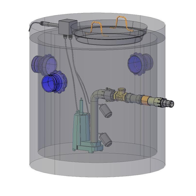 3'x3' Pump Tank | American Concrete Industries
