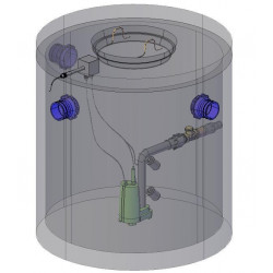 4'x4' Pump Tank | American Concrete Industries