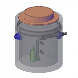 4' Manhole Pump Tank | American Concrete Industries