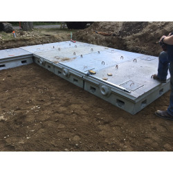 4x8 End Feed Flow Diffusers | American Concrete Industries