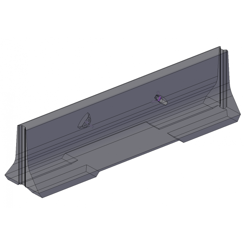 10' Jersey Barrier | American Concrete Industries