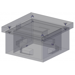 CMP 9'x9' Transformer Pad | American Concrete Industries