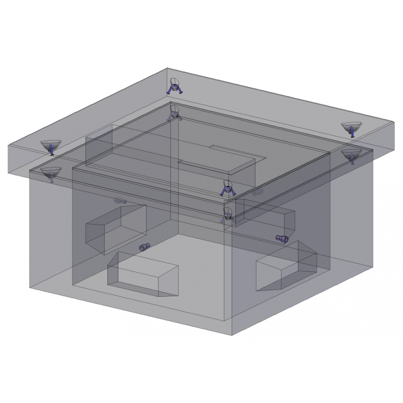 CMP 9'x9' Transformer Pad | American Concrete Industries