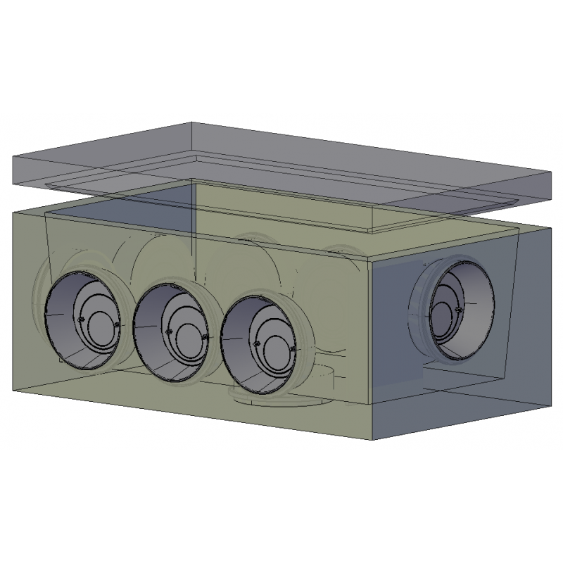 8 Outlet D-Box | American Concrete Industries