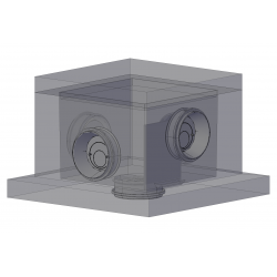 3 Outlet Bottom-Feed D-Box | American Concrete Industries