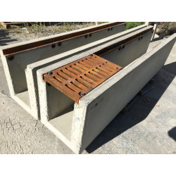 12" Drainage Trench (Cast Iron Grate) | American Concrete Industries