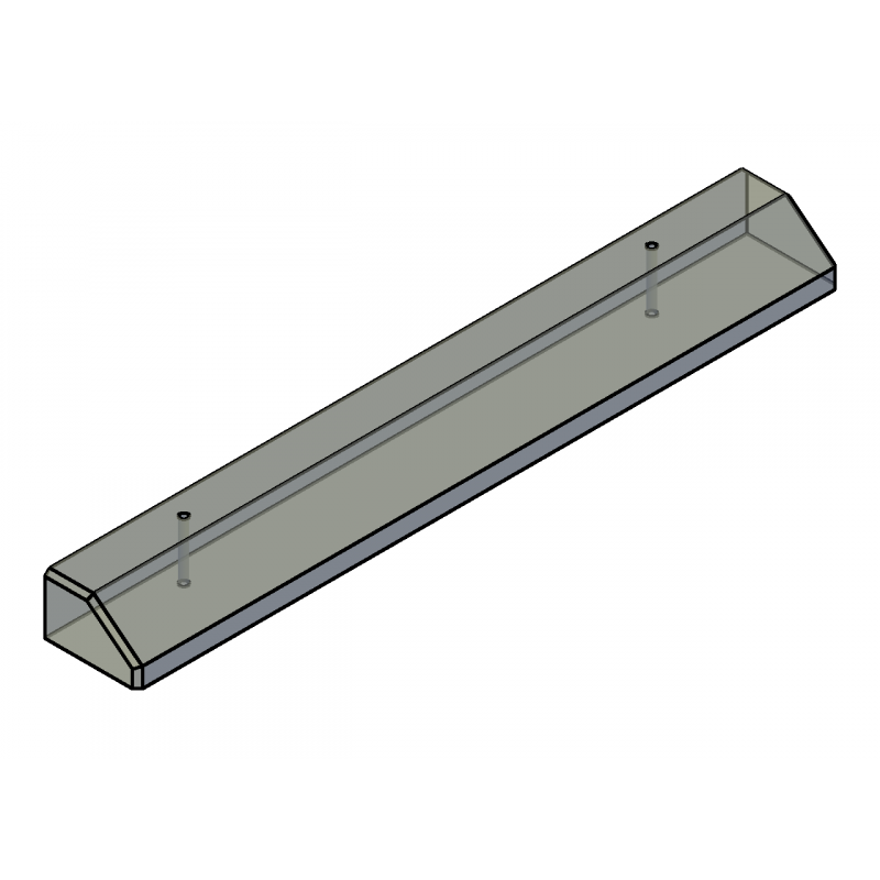 Curb Stop - Type 2 (6" High) | American Concrete Industries