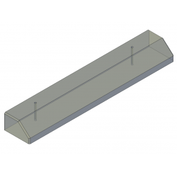 Curb Stop - Type 1 (7.5" High) | American Concrete Industries